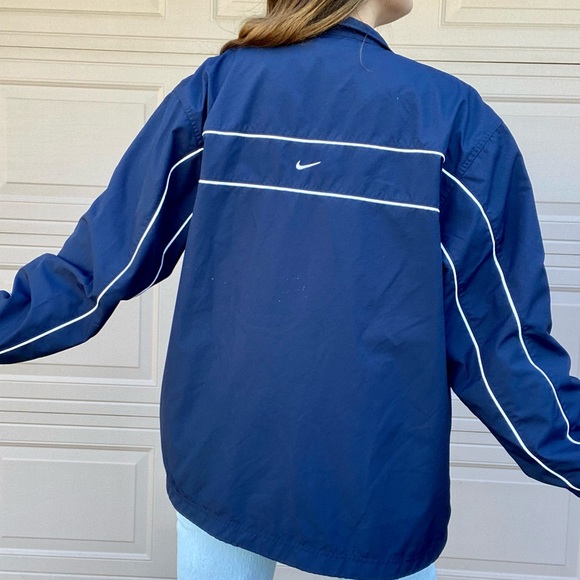 Vintage Silver Bar Nike Windbreaker - Picture 3 of 5